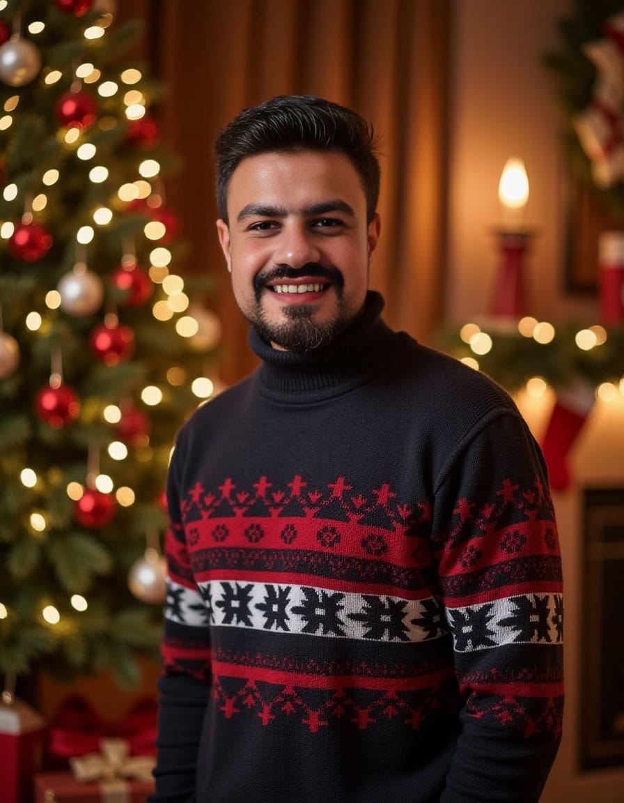 Christmas Headshot