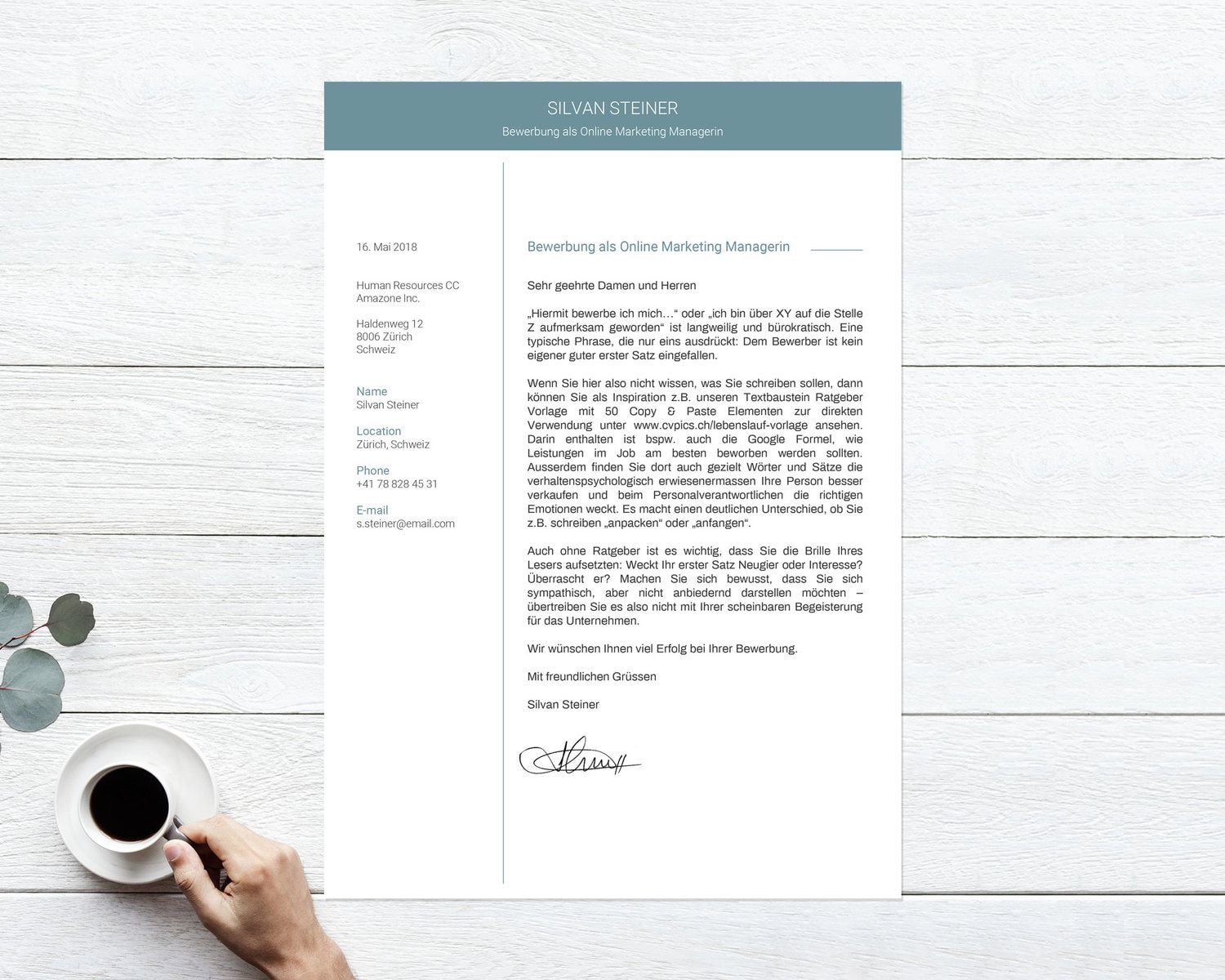 CV Template The simple and super light