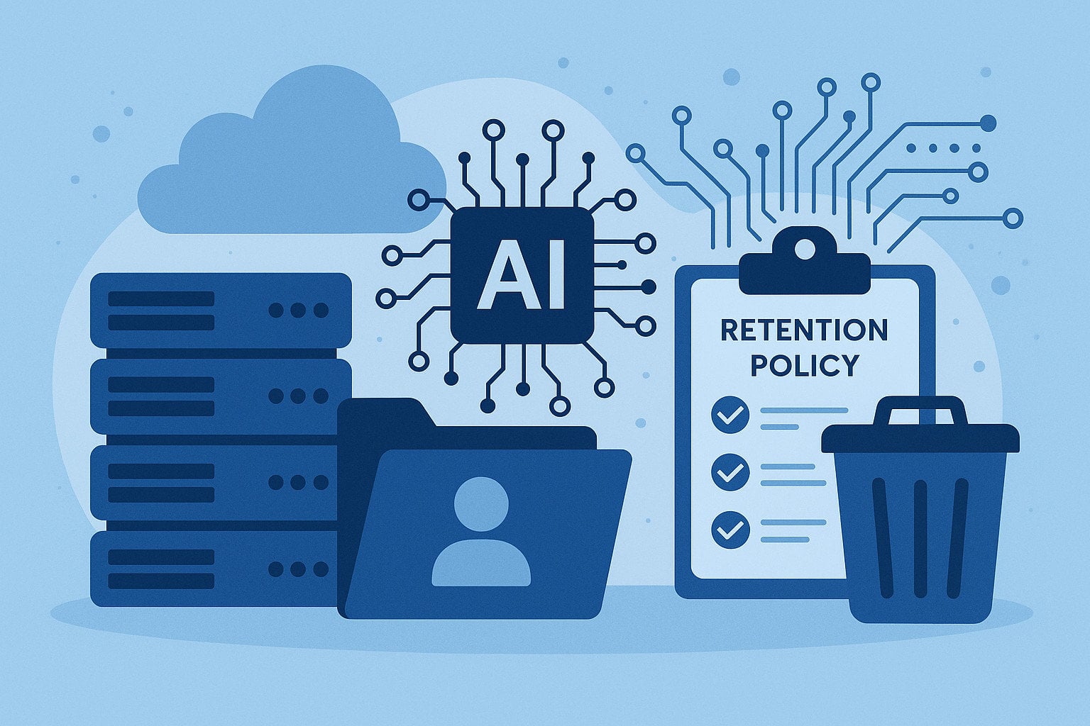 AI and data retention policy