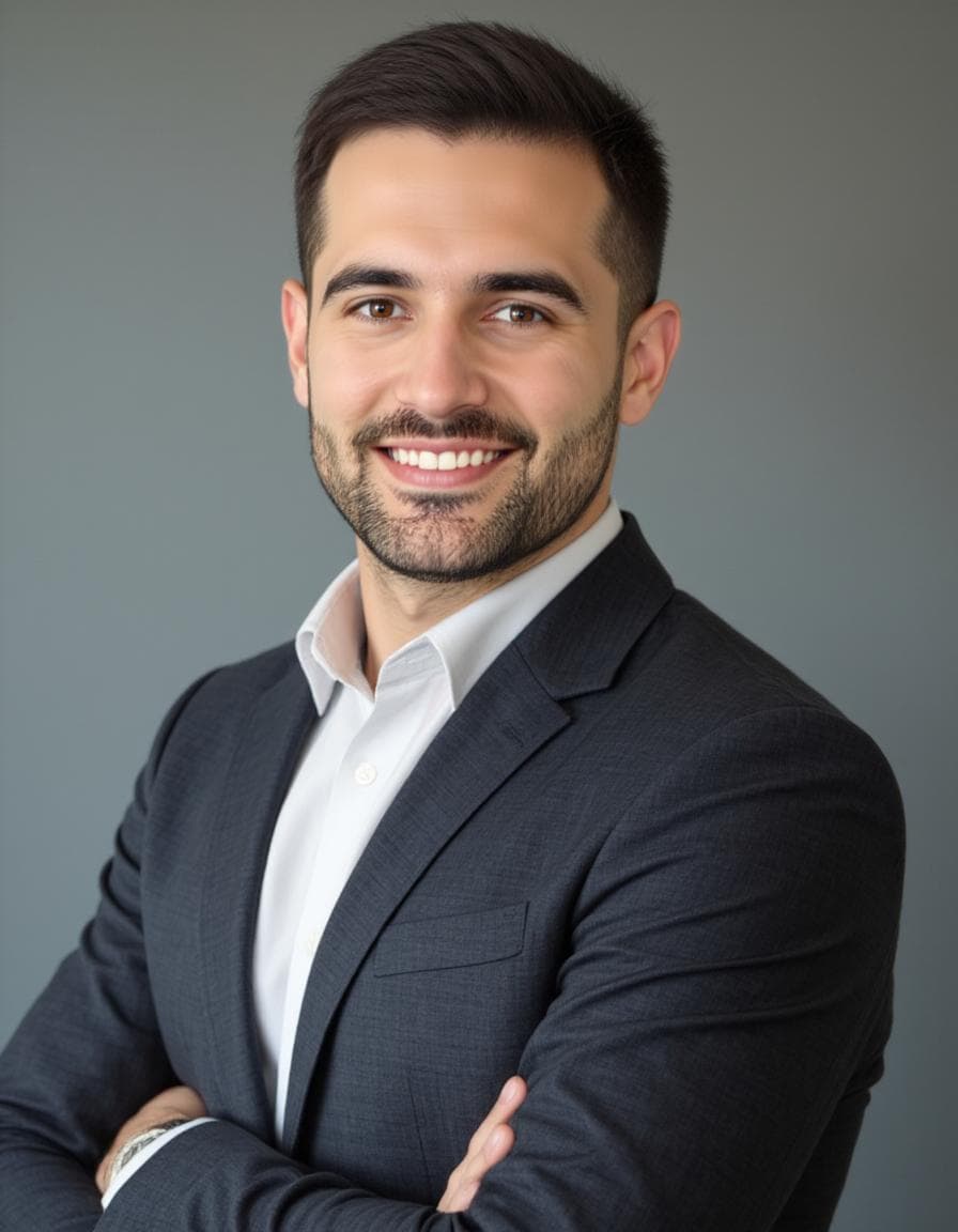 Male team headshot