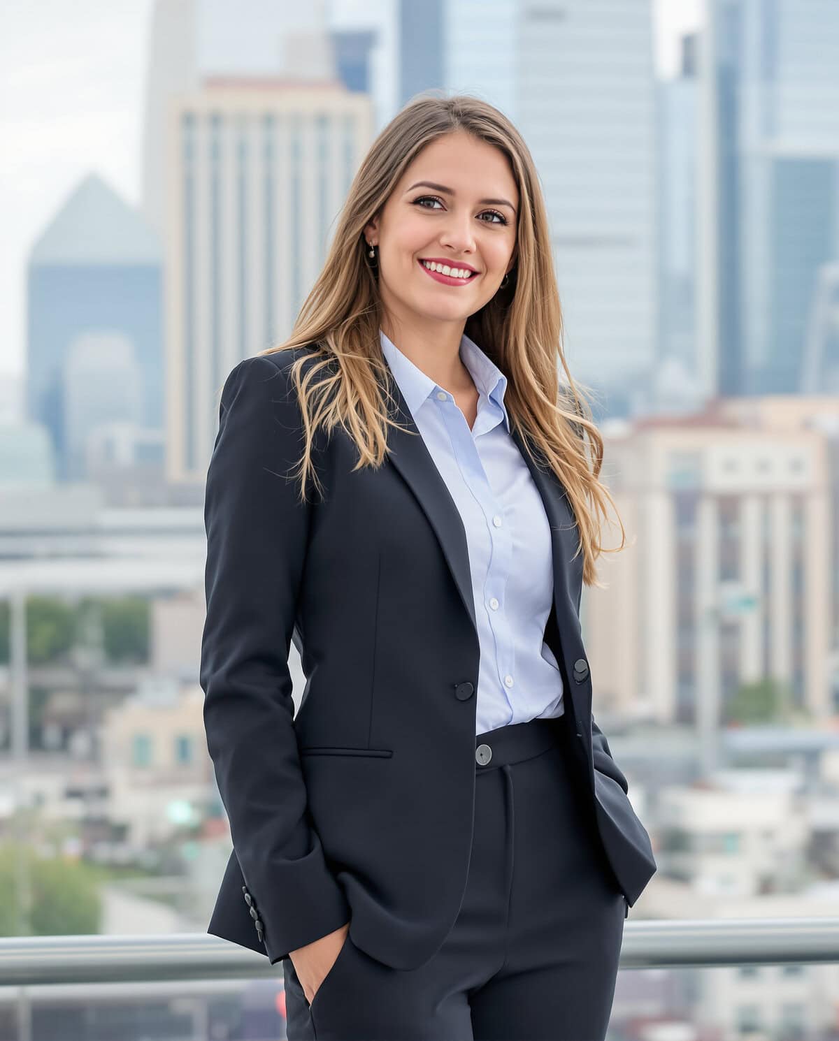 Professionelles Bild Frau Beispiel